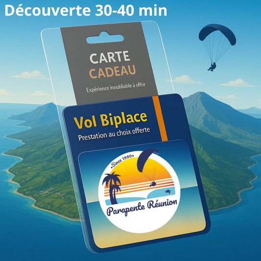 Carte cadeau – Vol découverte (30min)