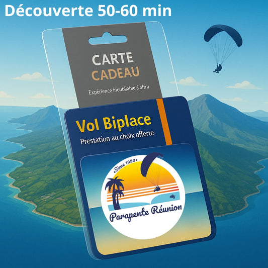 Carte cadeau – Vol découverte (50min)