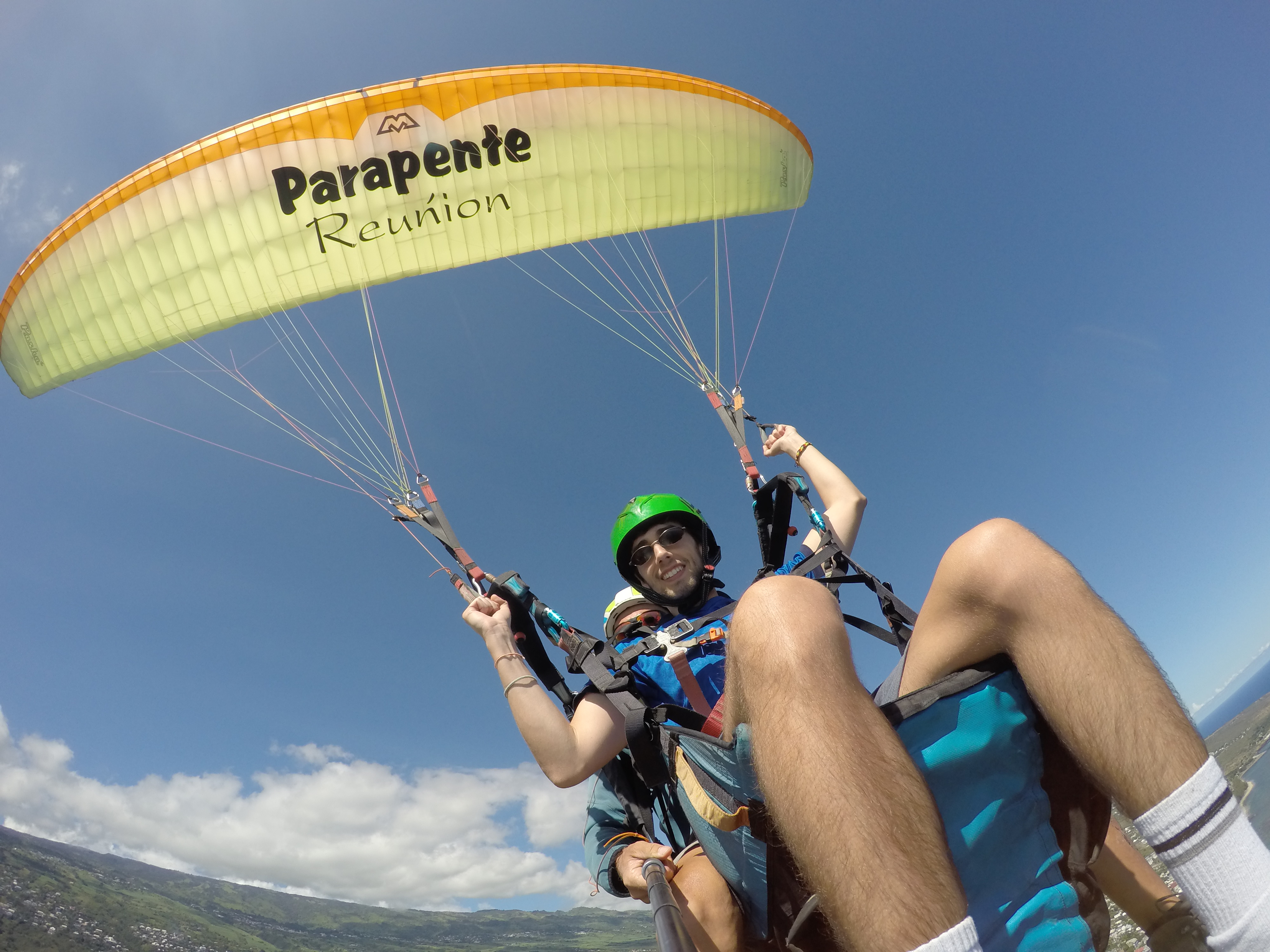 Parapente Réunion Saint-Leu - Vol libre 1