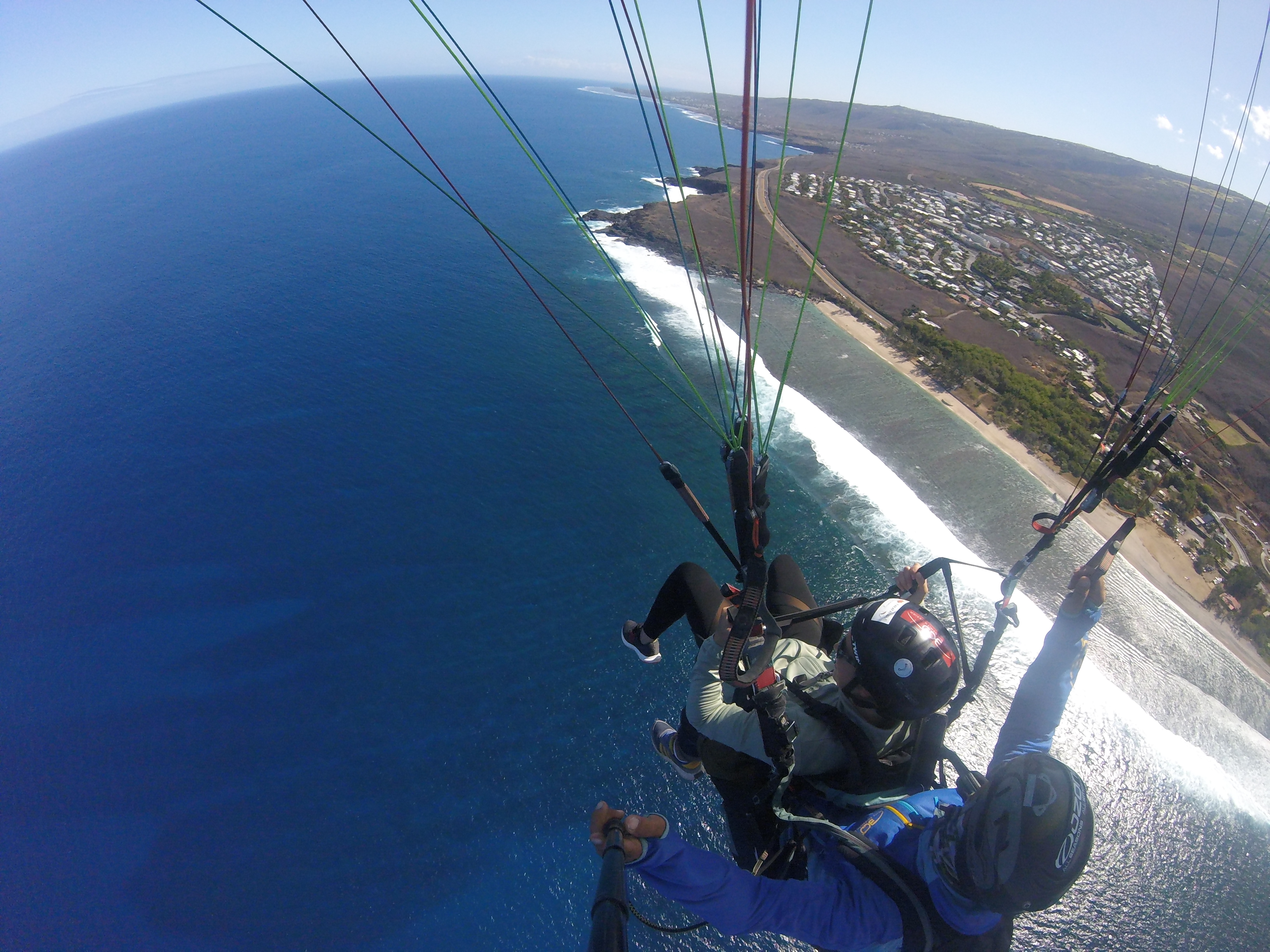 Parapente Réunion Saint-Leu - Vol libre 8