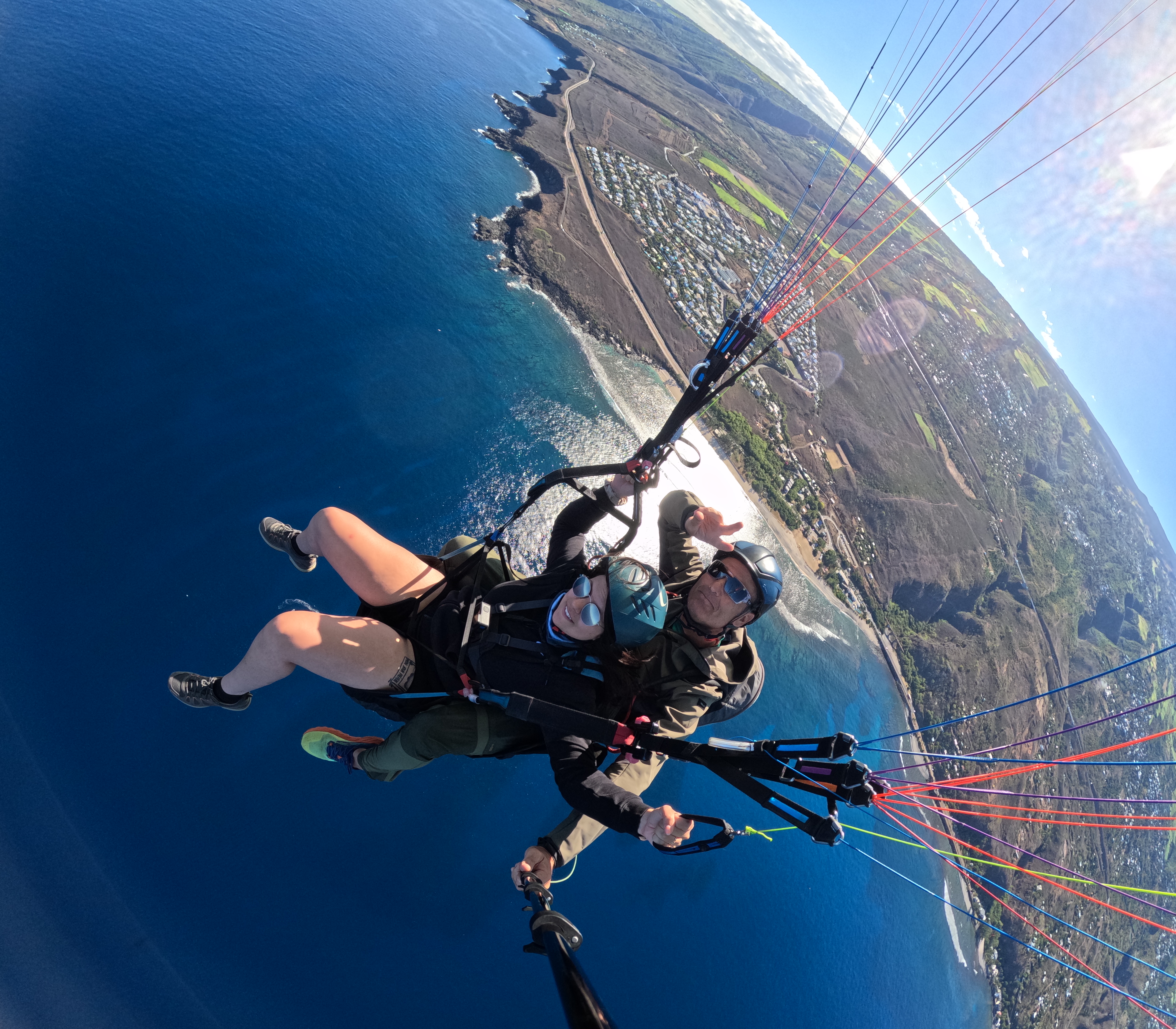 Parapente Réunion Saint-Leu - Vol libre 10