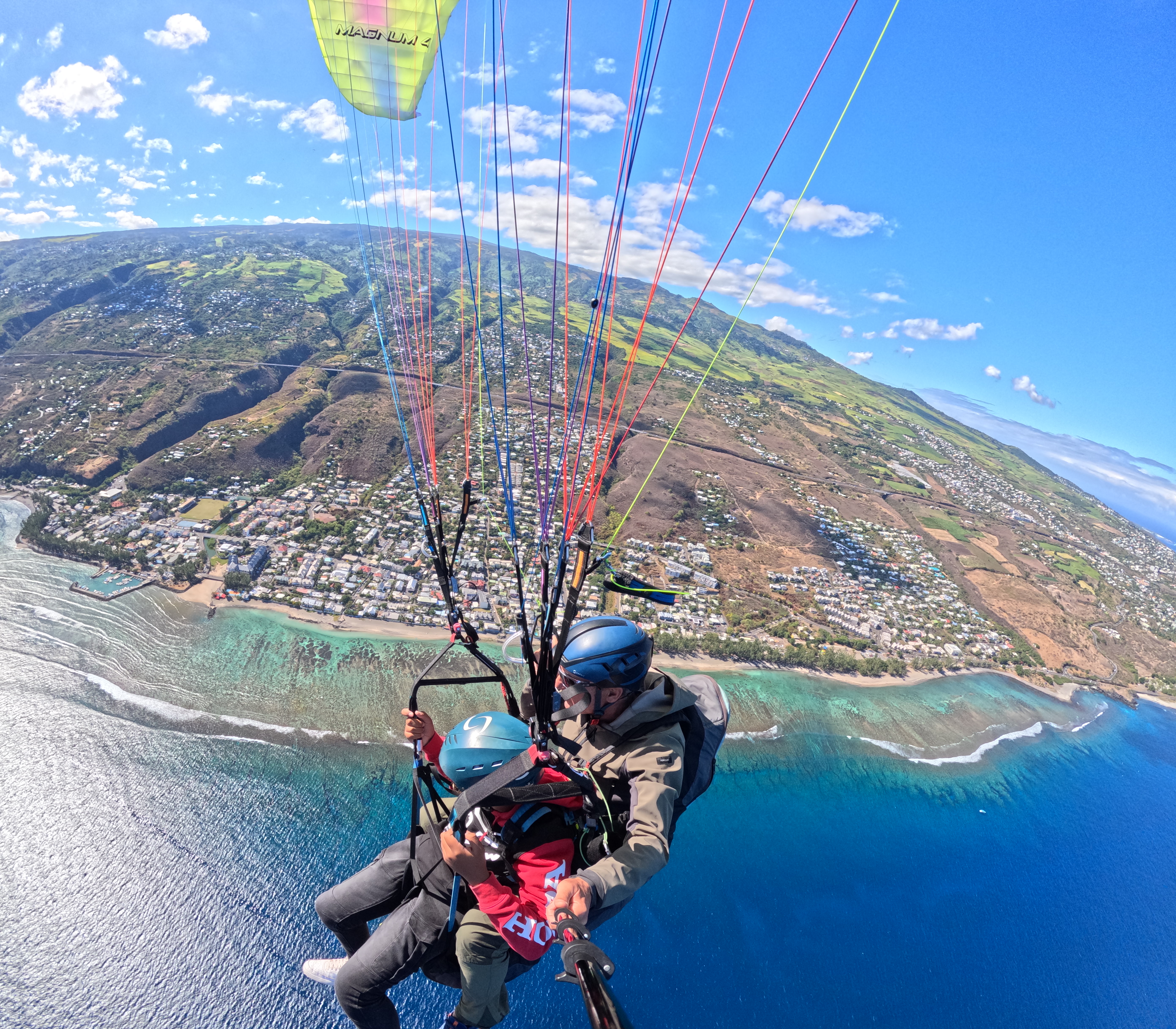 Parapente Réunion Saint-Leu - Vol libre 3