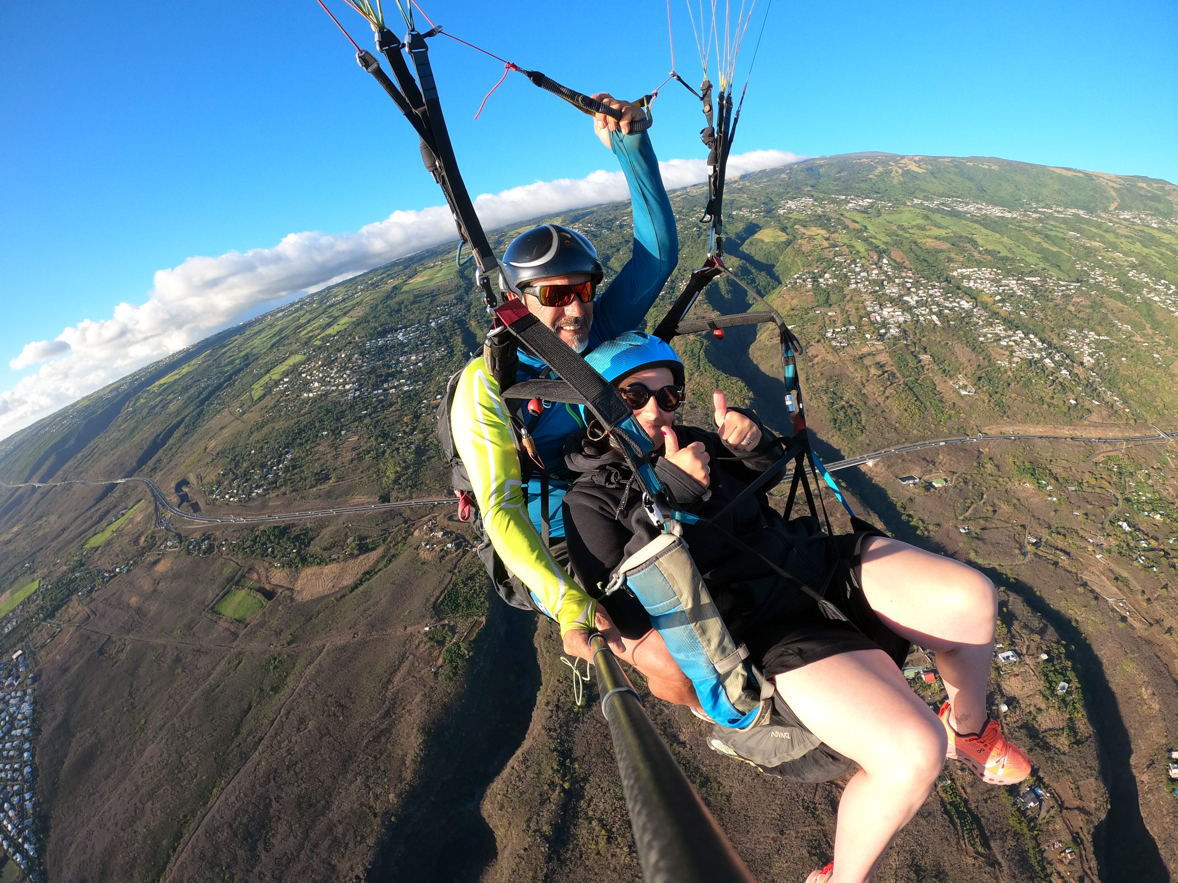 Parapente Réunion Saint-Leu - Vol libre 4