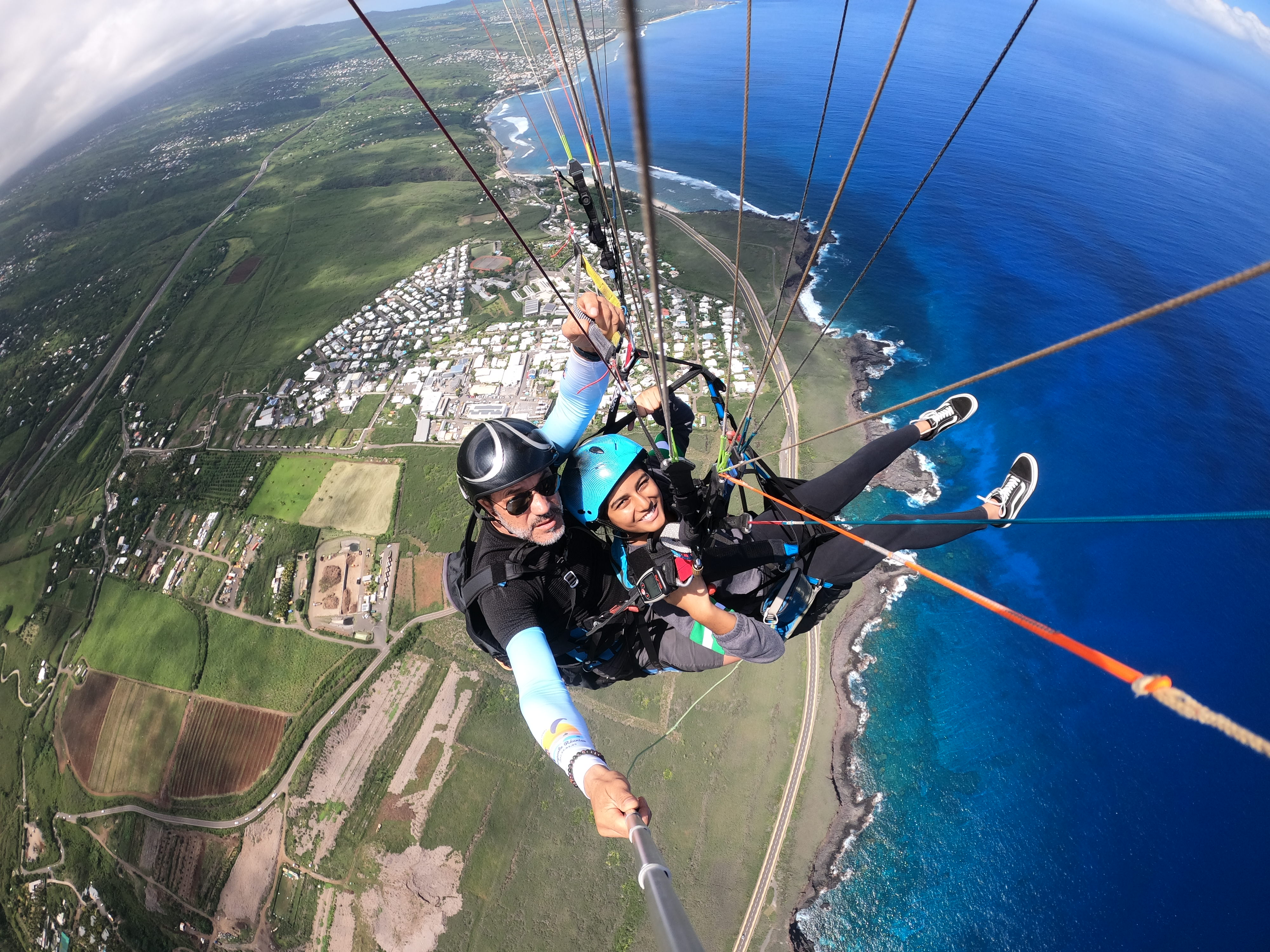 Parapente Réunion Saint-Leu - Vol libre 5