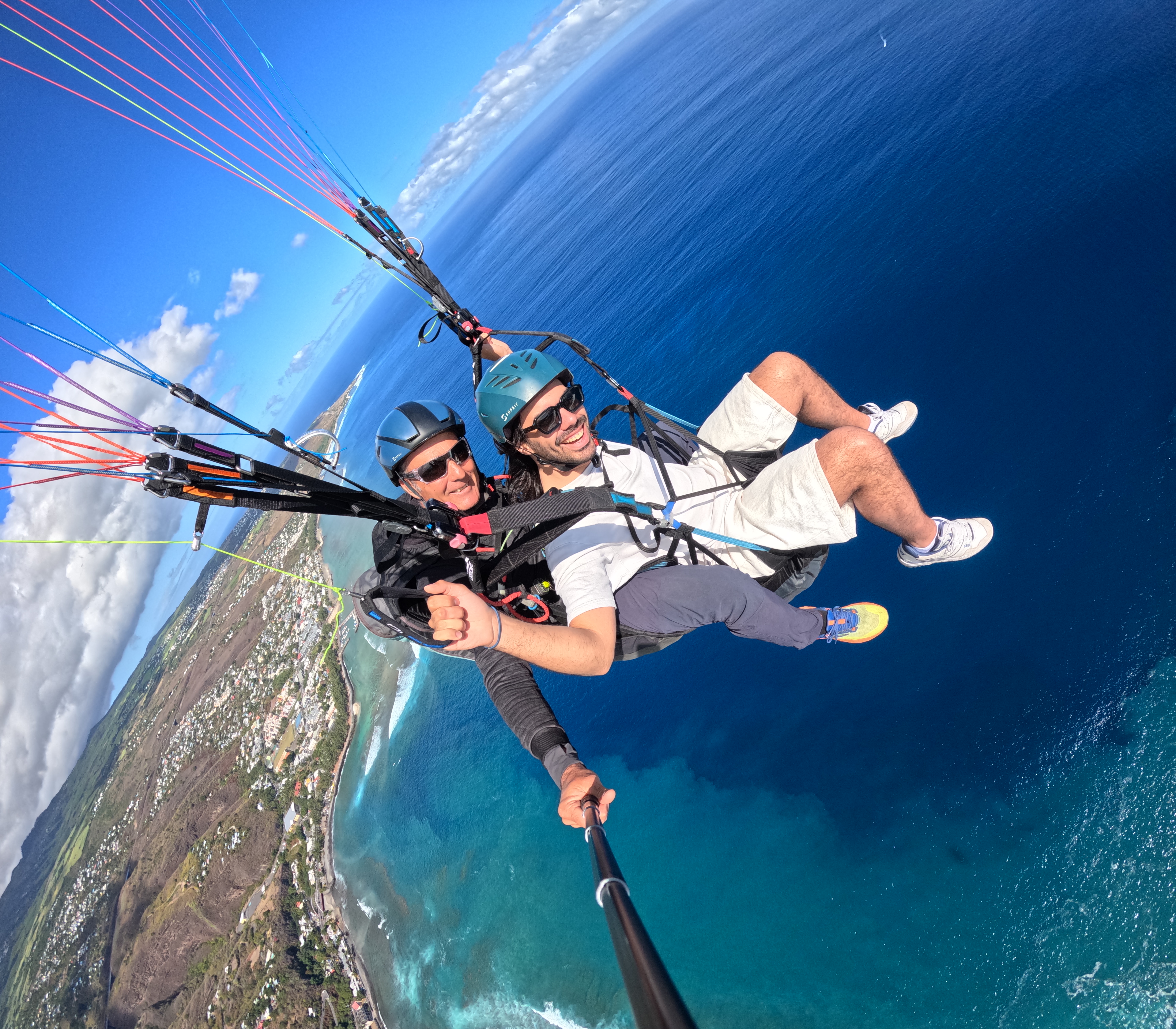 Parapente Réunion Saint-Leu - Vol libre 6