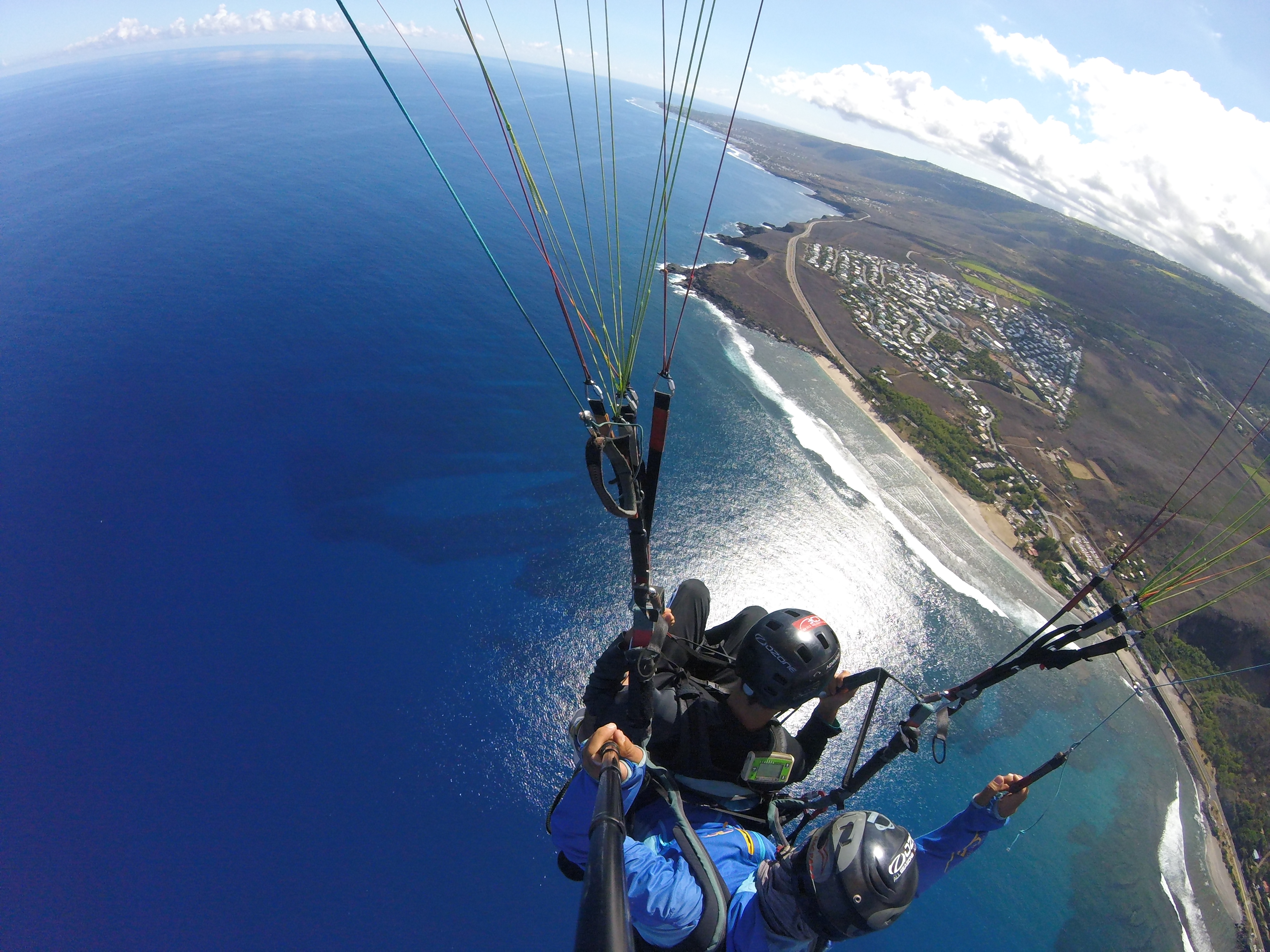 Parapente Réunion Saint-Leu - Vol libre 7