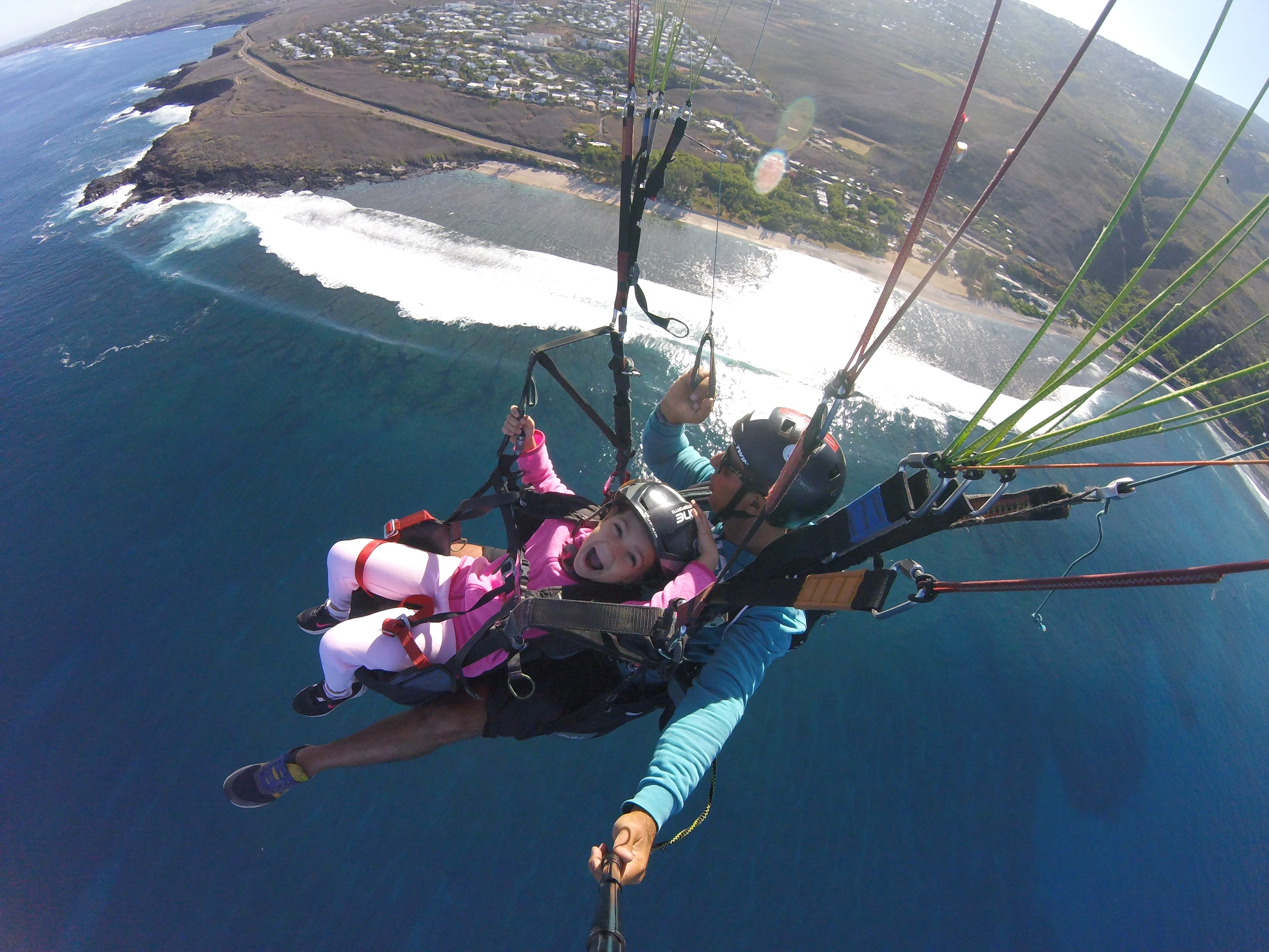 Parapente Réunion Saint-Leu - Vol libre 15